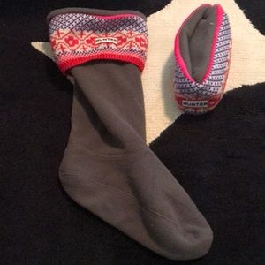 NWOT Hunter boot liners.